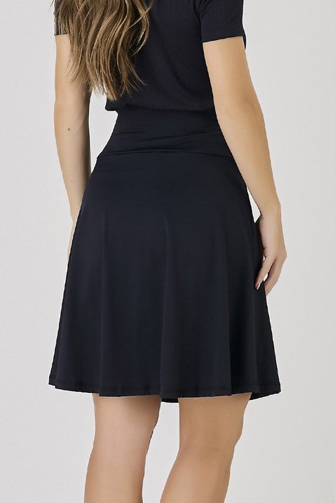 short saia preto moda fitness modesta para academia epulari 12