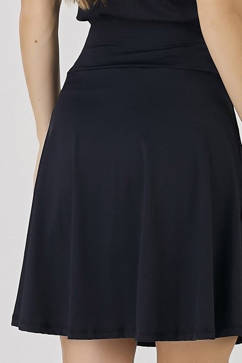 short saia preto moda fitness modesta para academia epulari 13