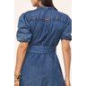 vestido jeans sustentavel bordado com faixa titanium jeans 4