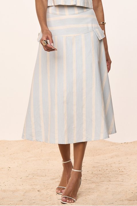 saia creme gode listrada titanium jeans 5