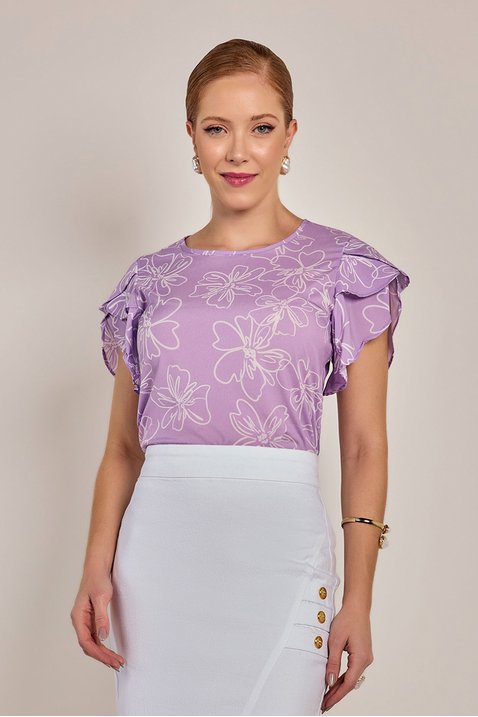 blusa lilas crepe estampada laura rosa jeans 1