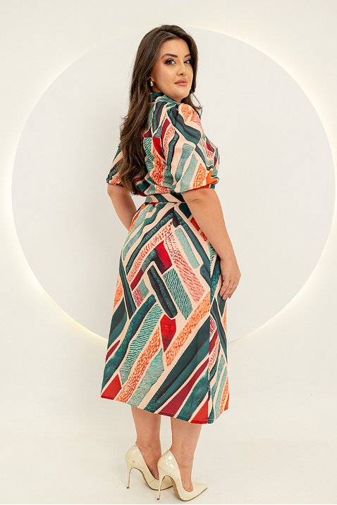 vestido chemise estampada bella boni 5