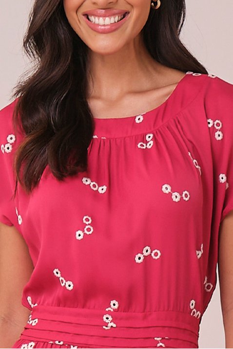 vestido pink curto no crepe bordado paula tata martello 5