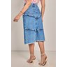 saia azul evase jeans laura rosa jeans 1