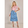 saia azul evase jeans laura rosa jeans 6
