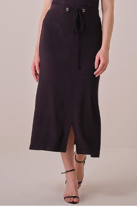 conjunto preto maxi midi na malha canelada julia tata martello 5