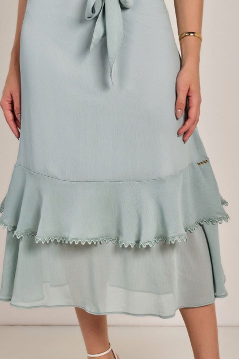 vestido evase plano com aviamentos laura rosa jeans 4 easy resize com