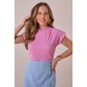 blusa rosa com drapeado 4