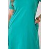 vestido verde gola polo 4