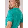 vestido verde gola polo 7