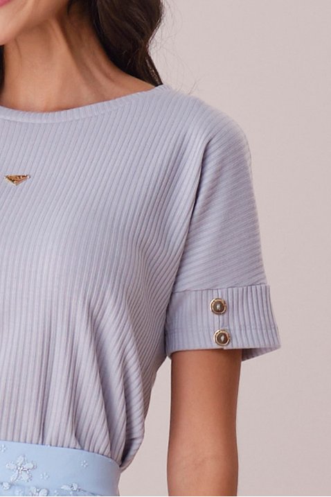 blusa cinza decote redondo 4