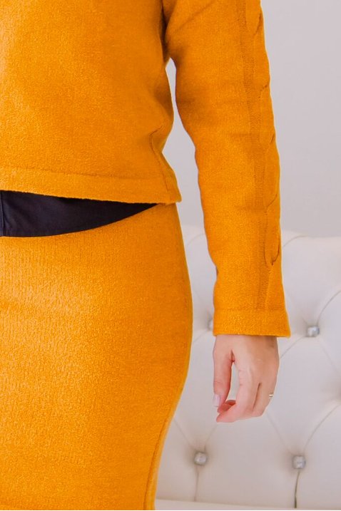 conjunto mostarda mousse e blusa ampla vicsim 1