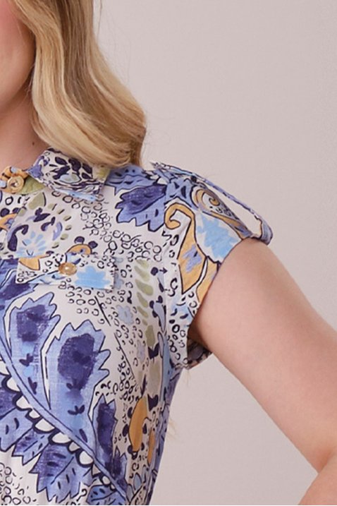 vestido azul midi no algodao estampado helena tata martello 7