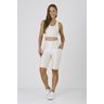 short bermuda biker na cor off white poliamida shine epulari 9