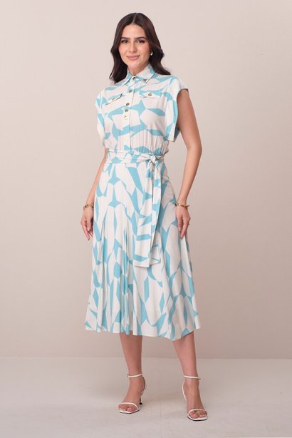 Vestido Midi na Viscose Fluido Lais Tata Martello