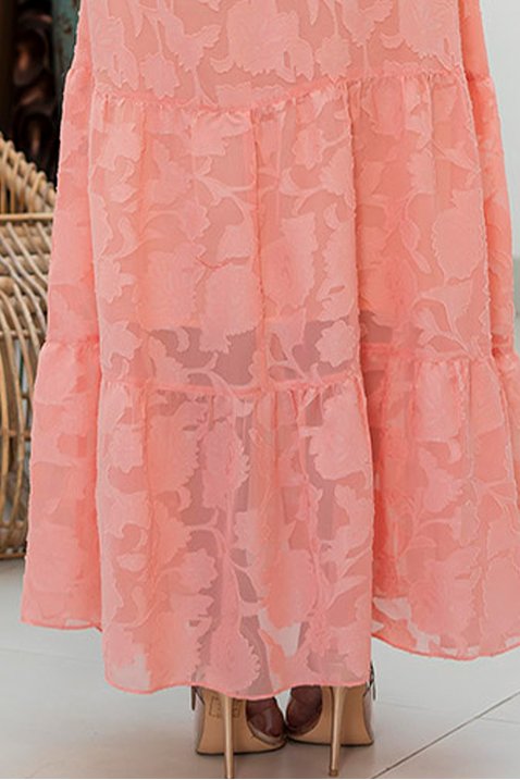 chemisie coral longo com faixa 9