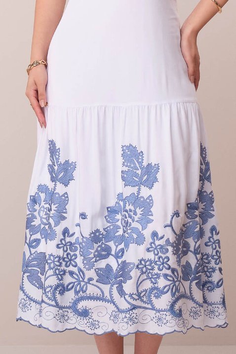 vestido off white midi na viscose com barrado bordado renata tata martello 4