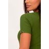 vestido verde musgo canelado classico monize lekazis 1