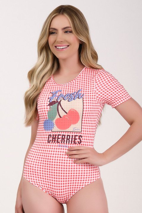 body feminino de moda praia com estampa vichy e bojo removivel epulari 7