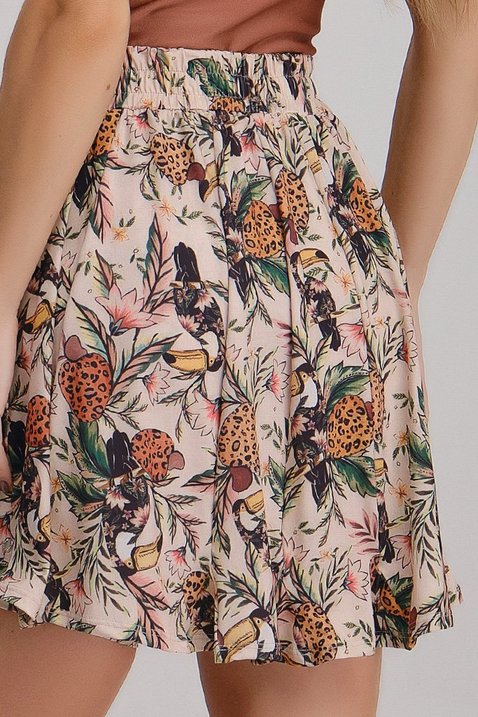 short saia estampa exclusiva moda praia modesta evangelica com botoes para prender quando entra na agua epulari 15