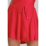short saia vermelho moda praia modesta em poliamida epulari 5