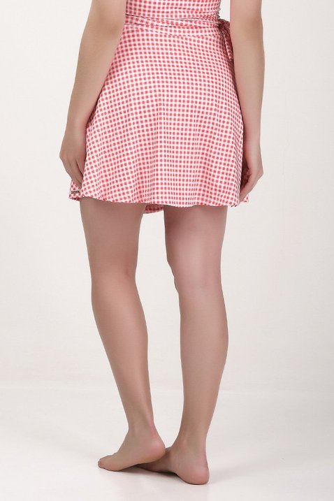 short saia estampa vichy moda praia modesta epulari 11