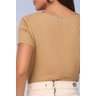 blusa marrom de viscolinho titanium jeans 6
