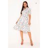 vestido classico em soft de poas branco e preto elica lekazis 5
