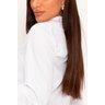 camisa branca feminina alongada em fibra de bambu lilica lekazis 1