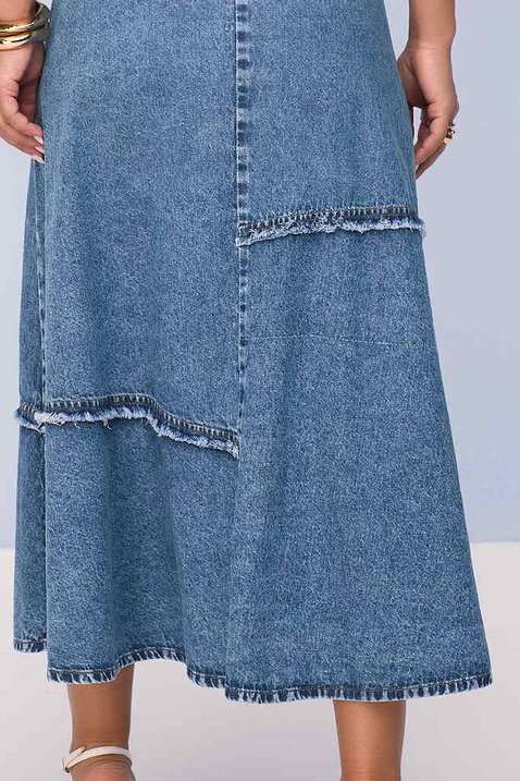 chemise gode jeans com recortes e desfiados e faixa titanium jeans 2