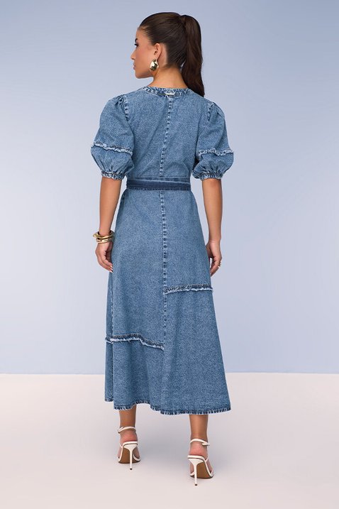 chemise gode jeans com recortes e desfiados e faixa titanium jeans 4