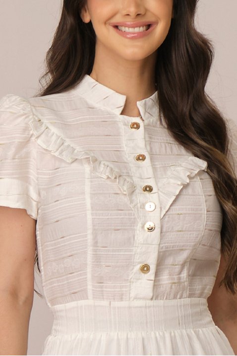 vestido off white maxi midi na viscose com brilho lurex marieva tata martello 6