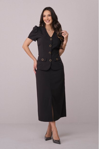 Conjunto Midi com Fenda Frontal Celma Tata Martello