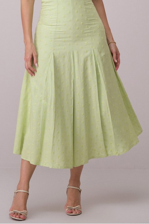 vestido verde midi no linho bordado ariana tata martello 6