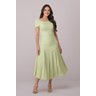 vestido verde midi no linho bordado ariana tata martello 7