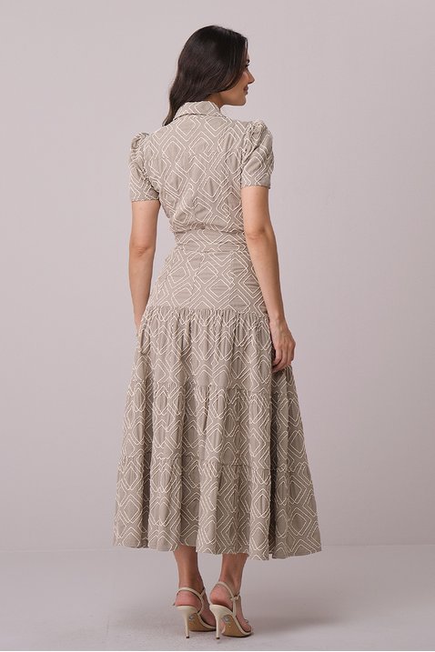 vestido verde midi no algodao vanessa tata martello 5