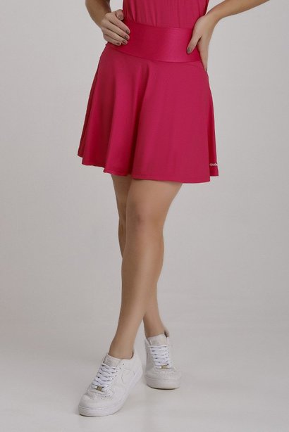 Short Saia Academia Cor Lichia Poliamida Média Compressão Proteção UV Epulari