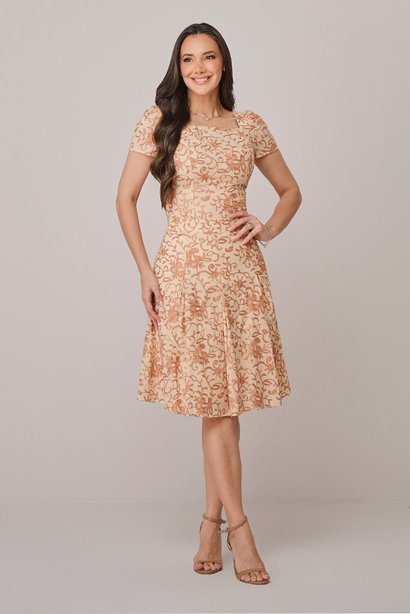 Conjunto Curto no Algodão Bordado Raika Tata Martello